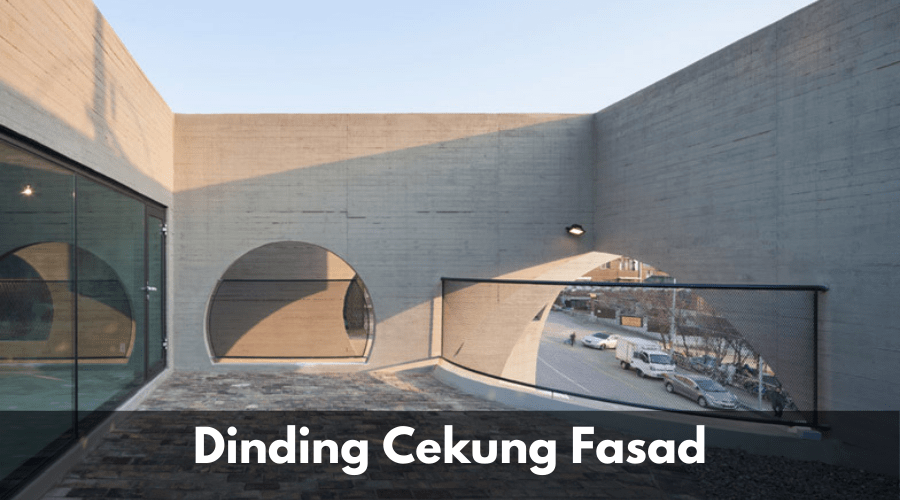 Dinding Cekung Fasad sinanarsitek.com