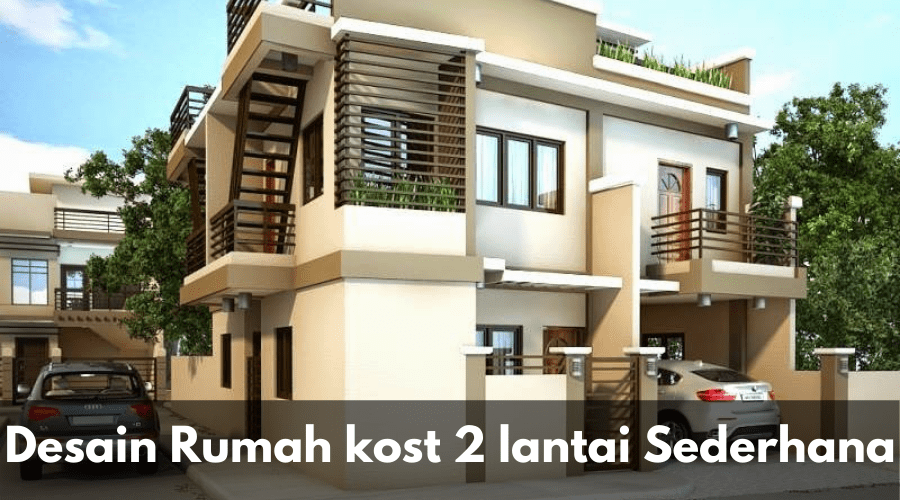 Desain Rumah Kost 2 Lantai Minimalis 10 Kamar Beserta Biaya - Dari ...