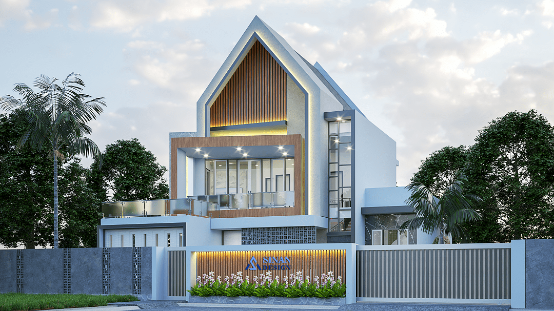 Desain-Rumah-Modern-Tropis-2-Lantai-Bu-Agnes-Sinan-Design
